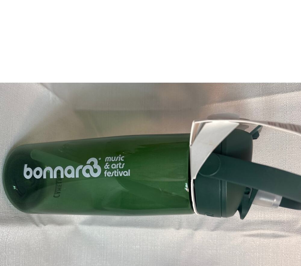 Bonaroo Music & Arts Festival Camelbak 25 oz - thrive flip straw army green NEW